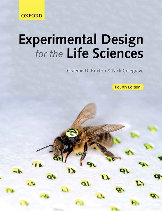 Cover of Experimental Design for the Life Sciences, fourth edition